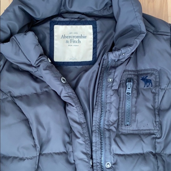 abercrombie & fitch down jacket
